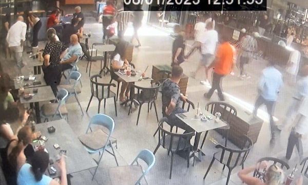 Konsolosluk saldırısındaki panik anları... 